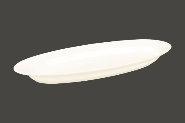 BUOP56 Емкость  глубокая овальная 56x21h=5.5см., (2.2л)220 cl., фарфор, Buffet, RAK Porcelain, ОАЭ
