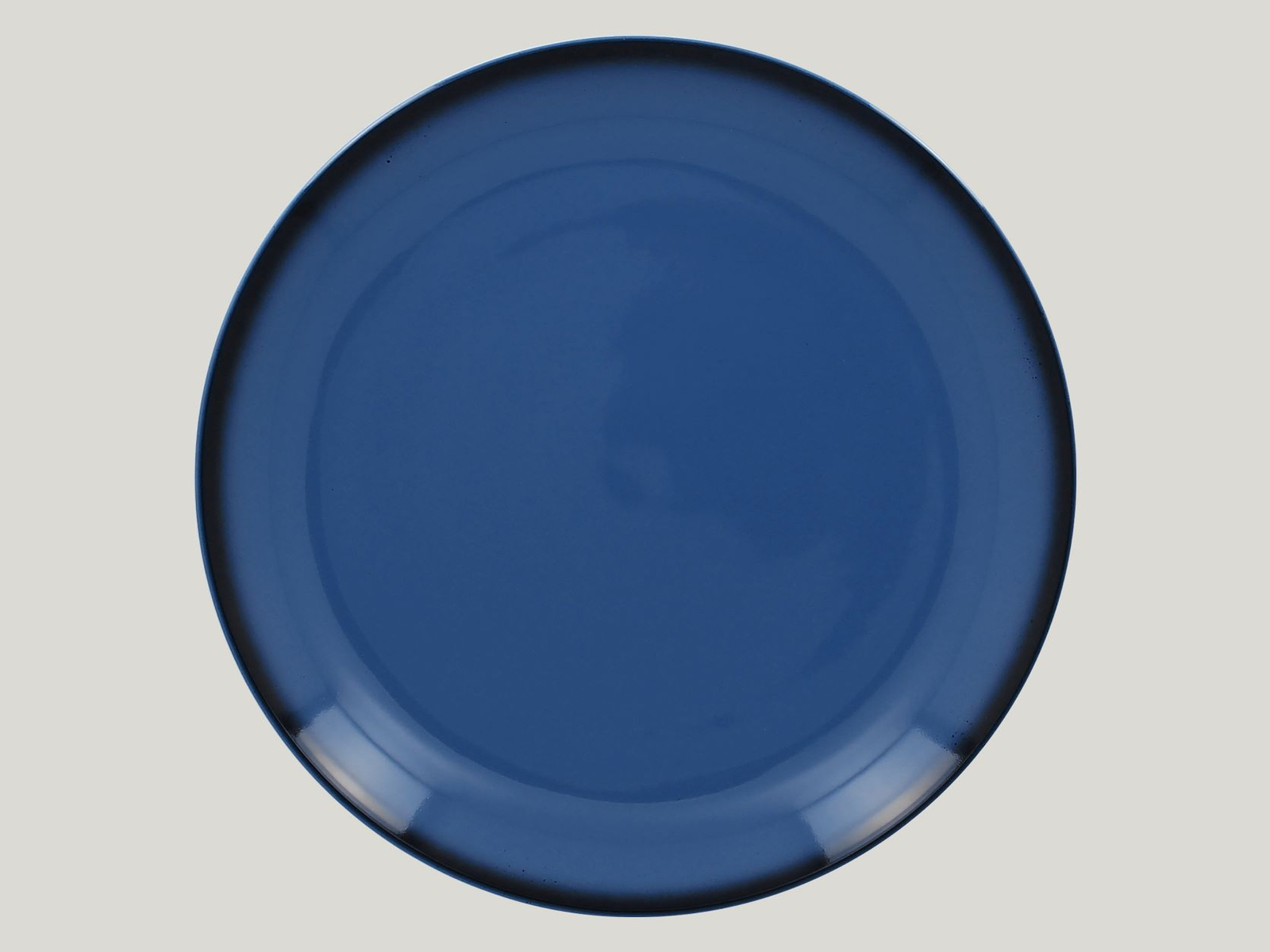 LENNPR31BL Тарелка круглая  d=31  см., плоская, фарфор,цвет синий, Lea, RAK Porcelain, ОАЭ