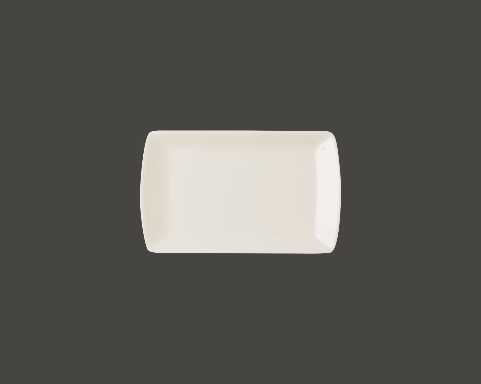 OPSP14 Тарелка прямоугольная  14x8 см., плоская, фарфор, Minimax, RAK Porcelain, ОАЭ