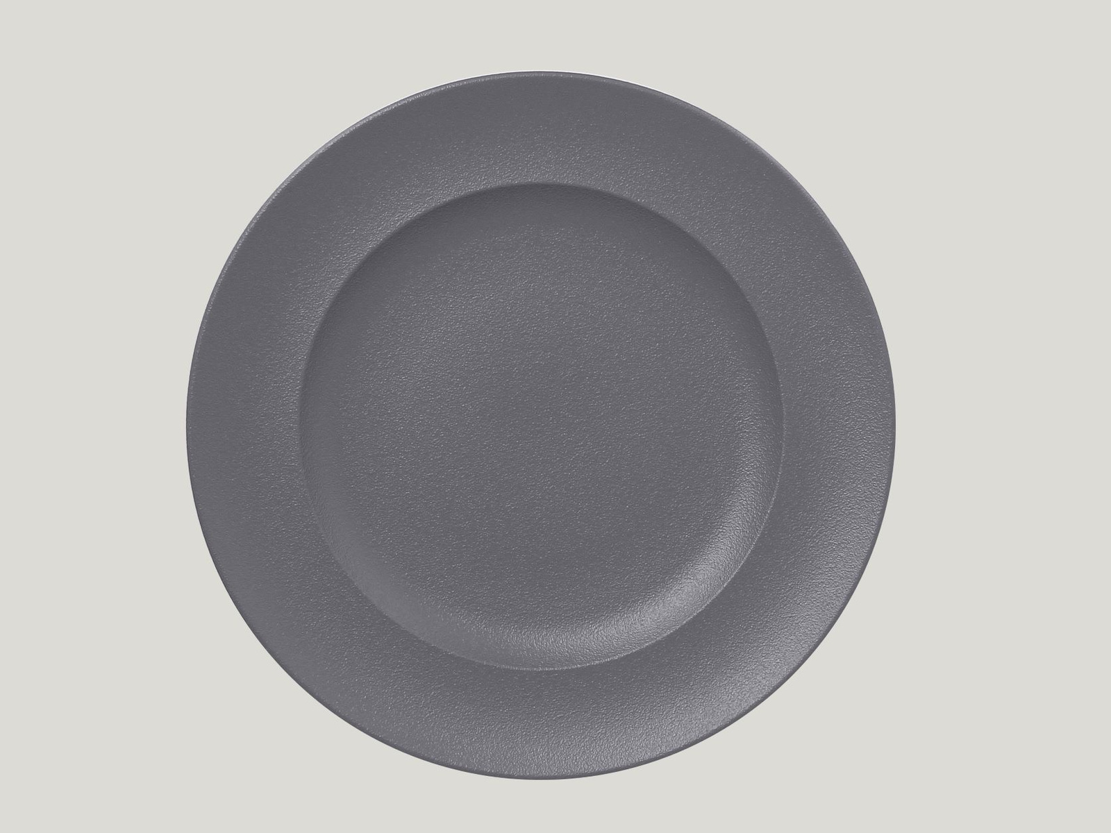NFCLFP33GY Тарелка круглая  d=33 см., плоская, фарфор, NeoFusion Stone(серый), RAK Porcelain, ОАЭ