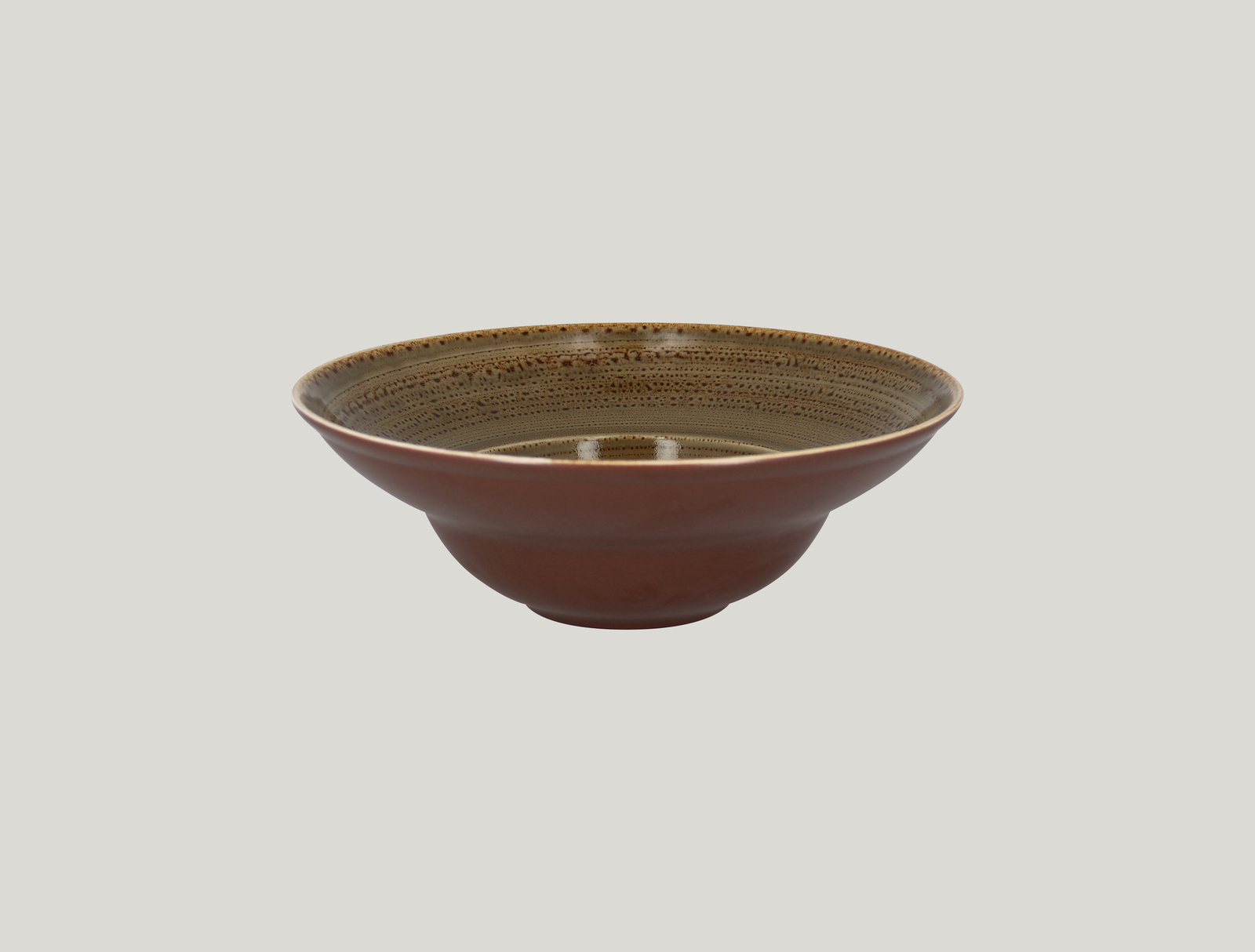 TWCLXD26AL Тарелка "Gourmet"круглая d=26 см., глубокая, фарфор, TWIRL, RAK Porcelain, ОАЭ