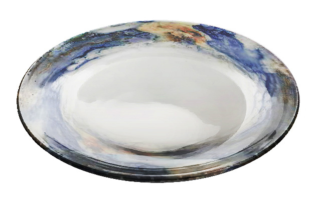 GBSBAS26CK101615 Тарелка круглая  d=26 см., глубокая, фарфор, Andromeda