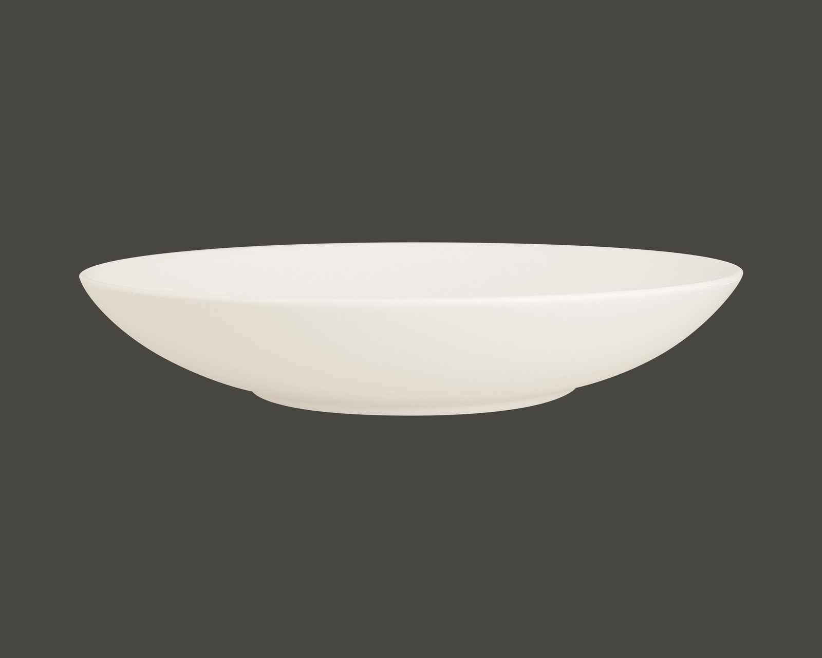 NNDP23 Тарелка круглая "Coupe"  d=23 см., глубокая, фарфор, Nano, RAK Porcelain, ОАЭ