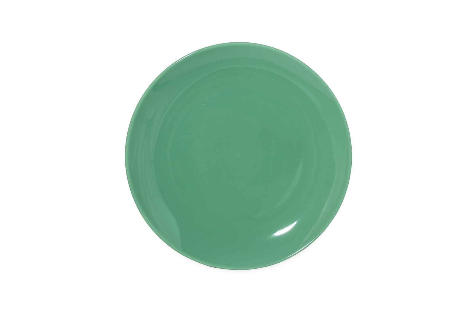 CS0022Green Тарелка круглая "Coupe"  d=18 см., , фарфор,цвет зеленый, Lantana, SandStone, Китай