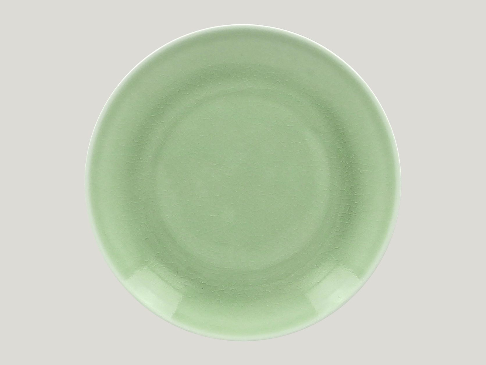 VNNNPR27GR Тарелка круглая  d=27 см., плоская, фарфор,цвет зеленый, Vintage, RAK Porcelain, ОАЭ