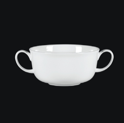 BCBVSCU30 Бульонница круглая  (300мл)30 cl., фарфор, Bravura, RAK Porcelain, ОАЭ