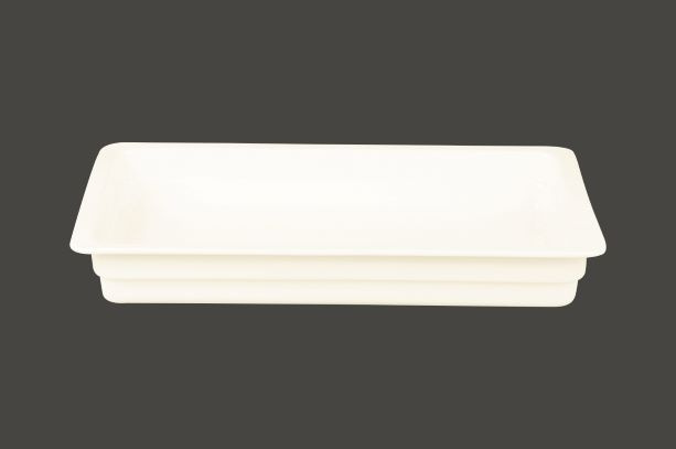 BUGN1.1 Гастроемкость для буфета, 7.3л., 530х325h=65мм., фарфор, RAK Porcelain, ОАЭ