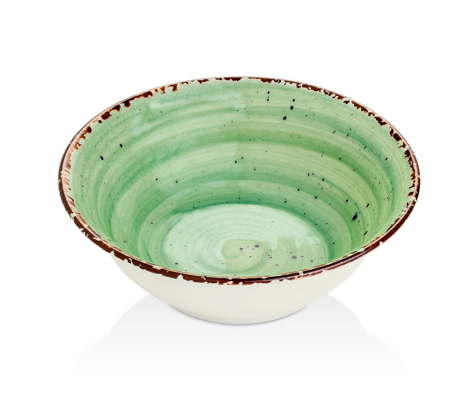 GBSEO19KK50YS Салатник круглый  d=19см., (600мл)60 cl., фарфор, цвет зелёный, Avanos,Green