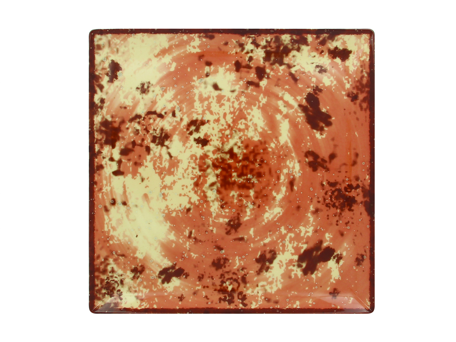 EDSQ30PBR Тарелка квадратная 30 см., плоская, фарфор, Peppery, RAK Porcelain, ОАЭ