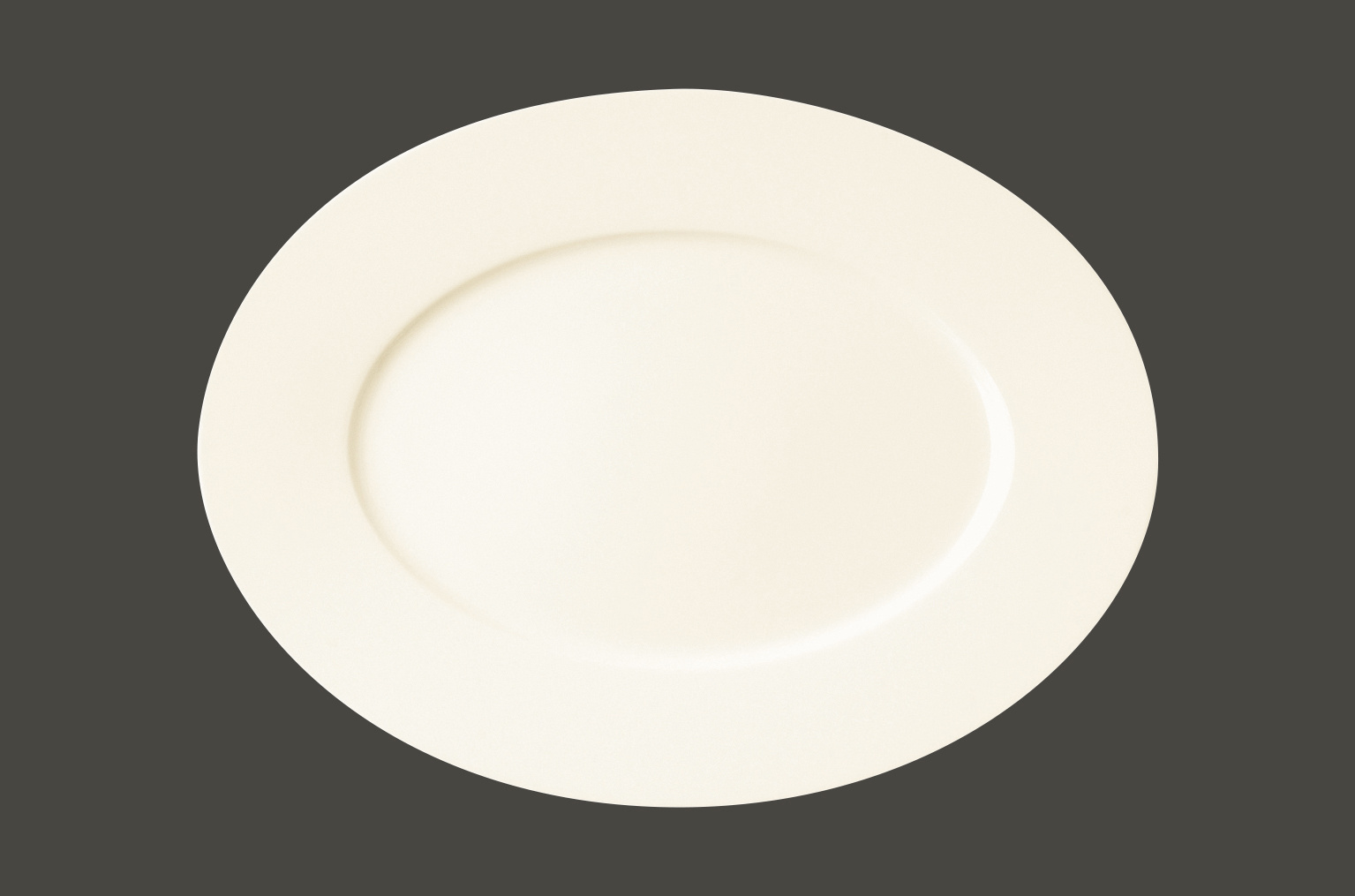 FDOP36 Тарелка овальная  36х27 см., плоская, фарфор, Fine Dine, RAK Porcelain, ОАЭ