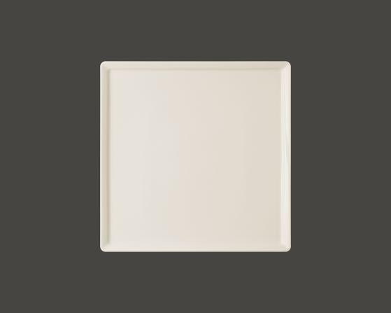 SPSP14 Тарелка квадратная "Ginger" 14x14 см., плоская, фарфор, AllSpice