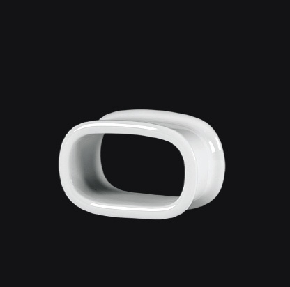 BCFRNH01 Кольцо для салфеток 6.5х4.2см., фарфор, Fedra, RAK Porcelain, ОАЭ