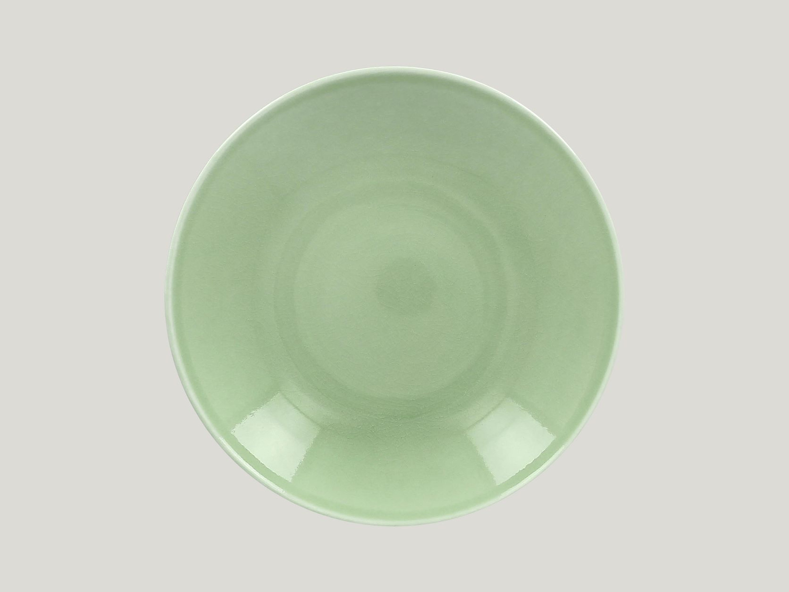 VNBUBC30GR Тарелка круглая "Coupe"  d=30 см., глубокая (1.9л)190cl, фарфор,цвет зеленый, Vintage, RA