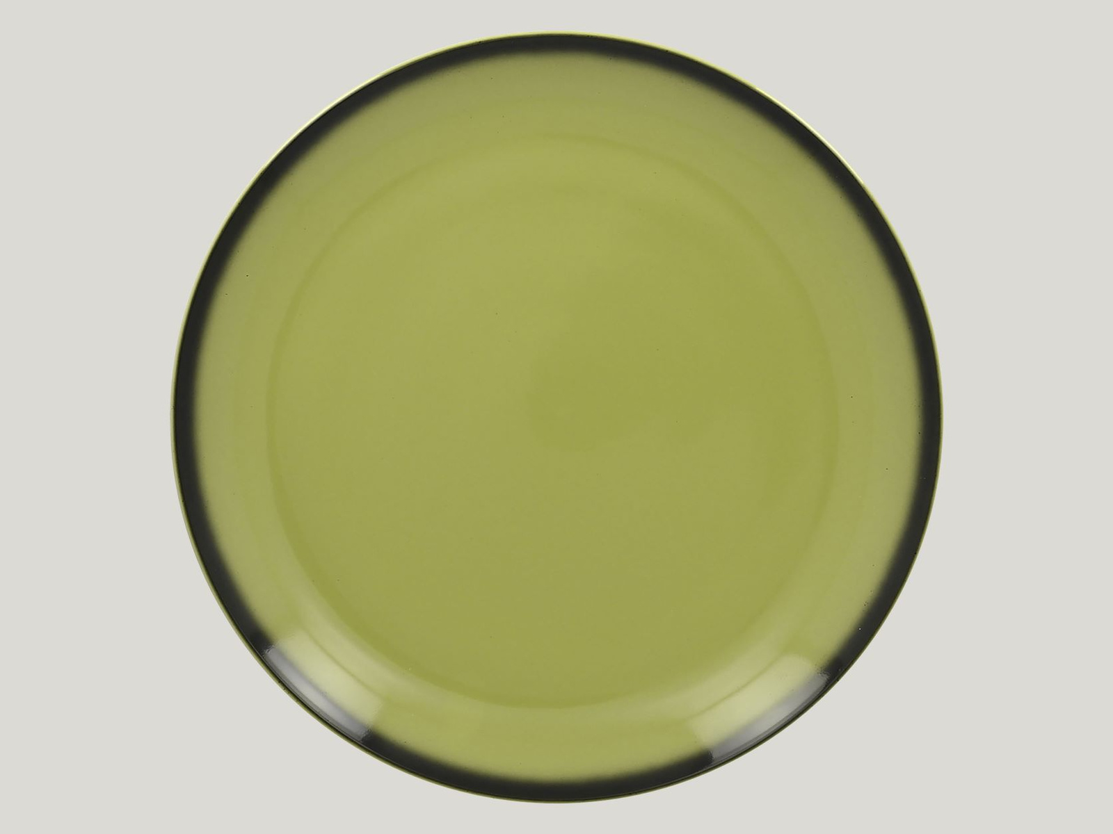 LENNPR29LG Тарелка круглая  d=29  см., плоская, фарфор,цвет светло-зеленый, Lea, RAK Porcelain, ОАЭ