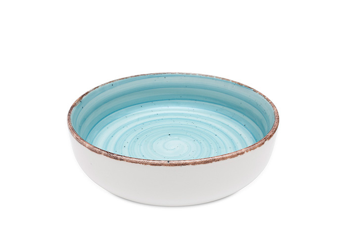 GBSEO18KS50TM Салатник круглый  d=18см., (750мл)75 cl., фарфор, цвет голубой, Avanos,Turquoise