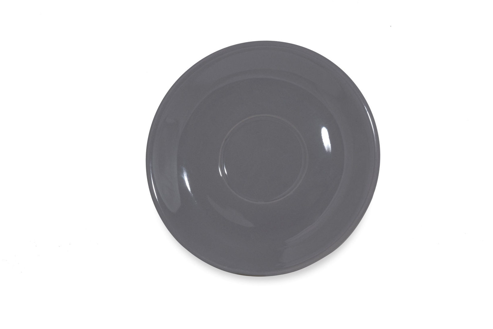 CS6652Grey Блюдце круглое  d=15 см., для чашки арт.CS6651, фарфор,цвет серый, Lantana, SandStone, Ки