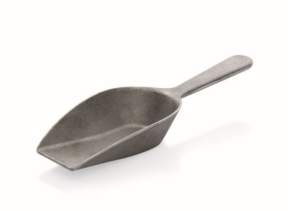 1635240 Совок для сыпучих продуктов, 0.15л., 14х7.5см L=24см., алюминий