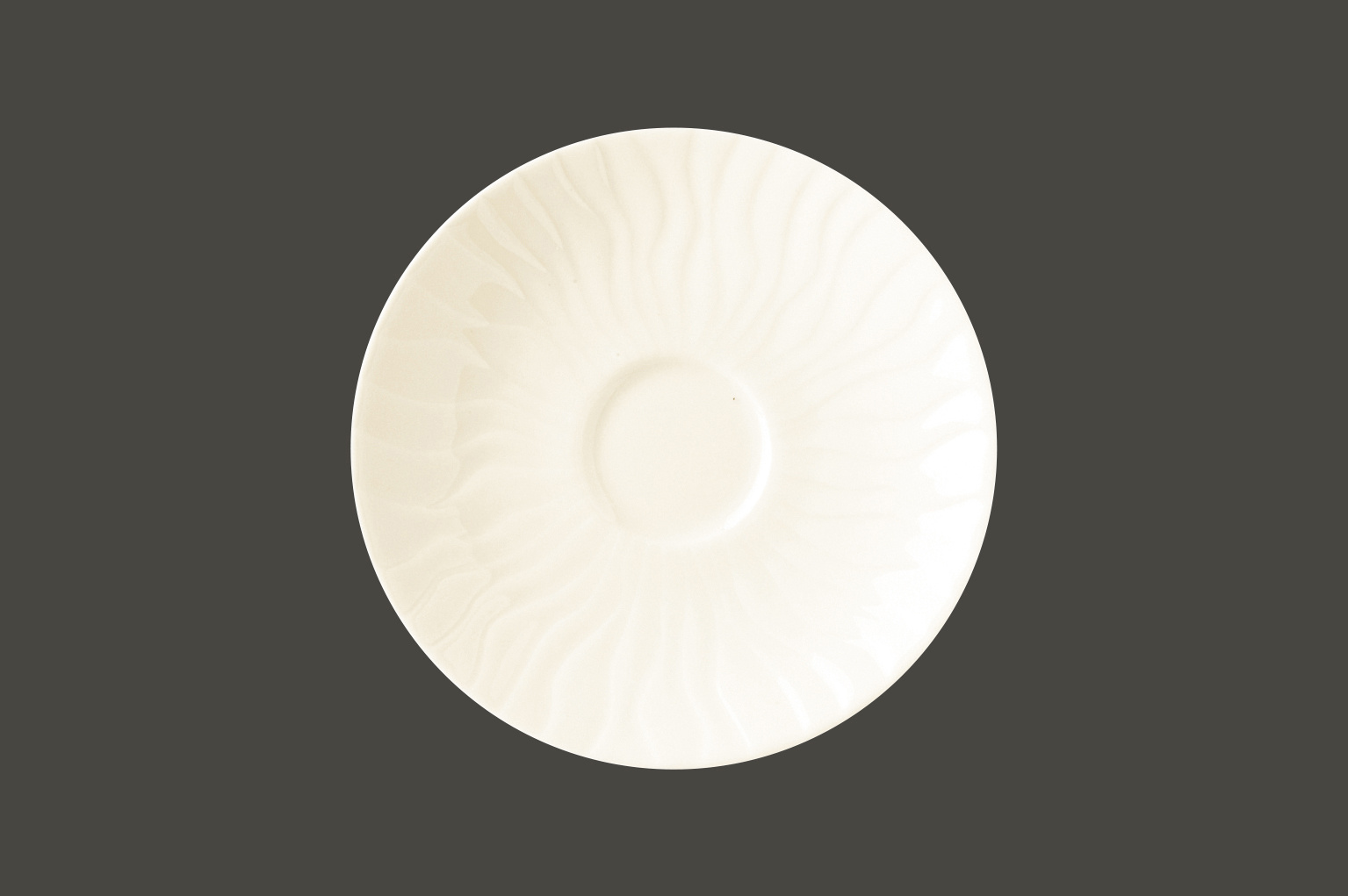 PLSA13 Блюдце круглое  d=13 см., для чашки CLCU 09 , фарфор, Playa, RAK Porcelain, ОАЭ