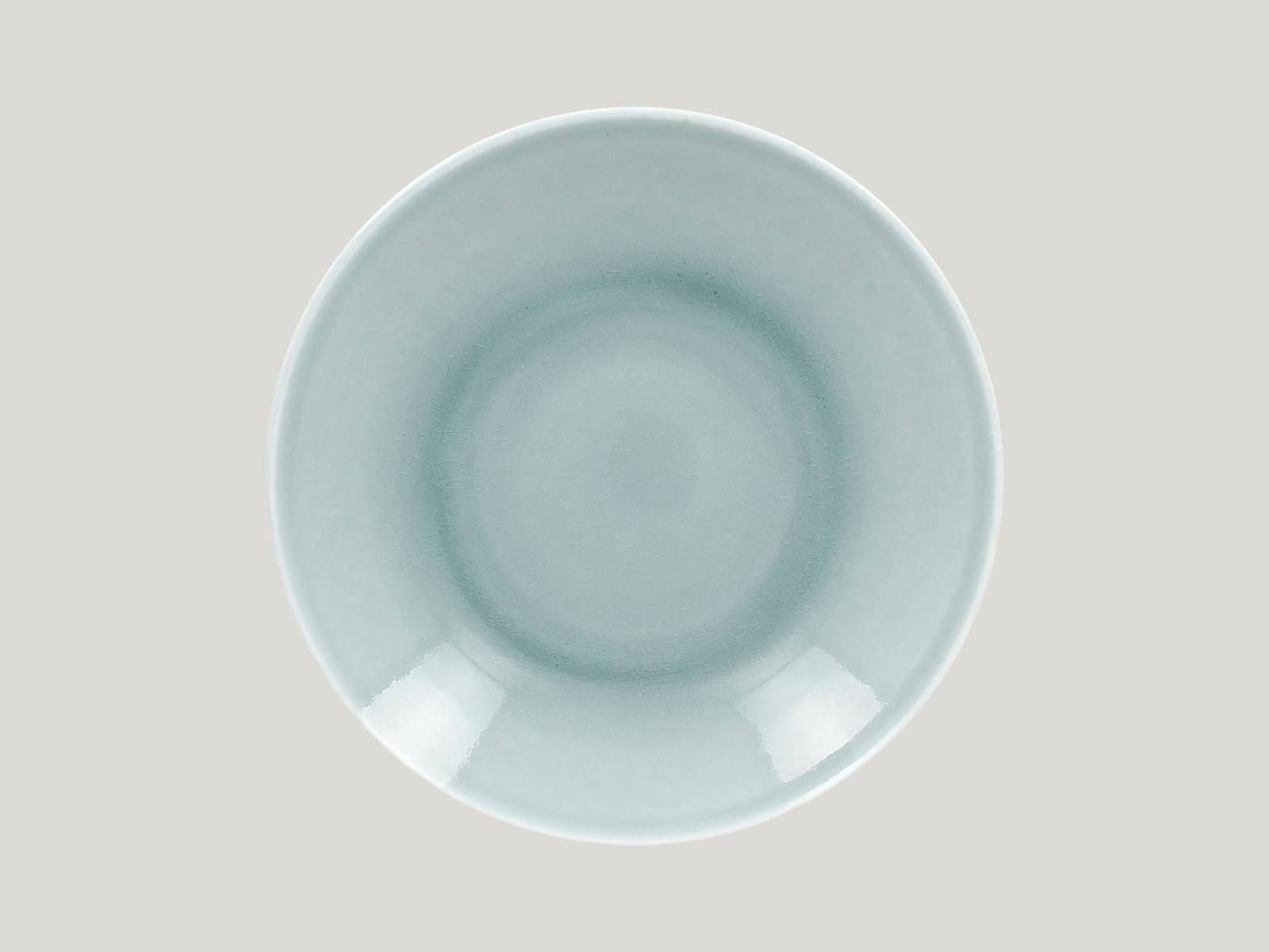 VNBUBC30BL Тарелка круглая "Coupe"  d=30 см., глубокая (1.9л)190cl, фарфор,цвет голубой, Vintage, RA