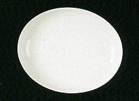 OPOP19 Тарелка овальная  19х15.5 см., плоская, фарфор, Minimax, RAK Porcelain, ОАЭ