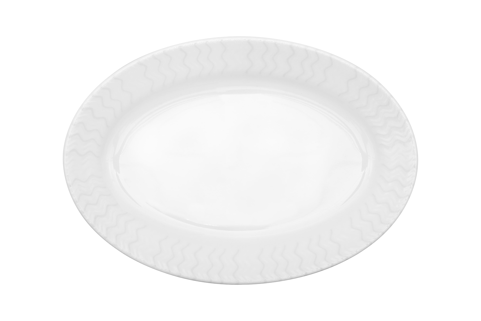 BAOP22D1 Тарелка овальная  22x15.5 см., плоская, фарфор, Leon, RAK Porcelain, ОАЭ