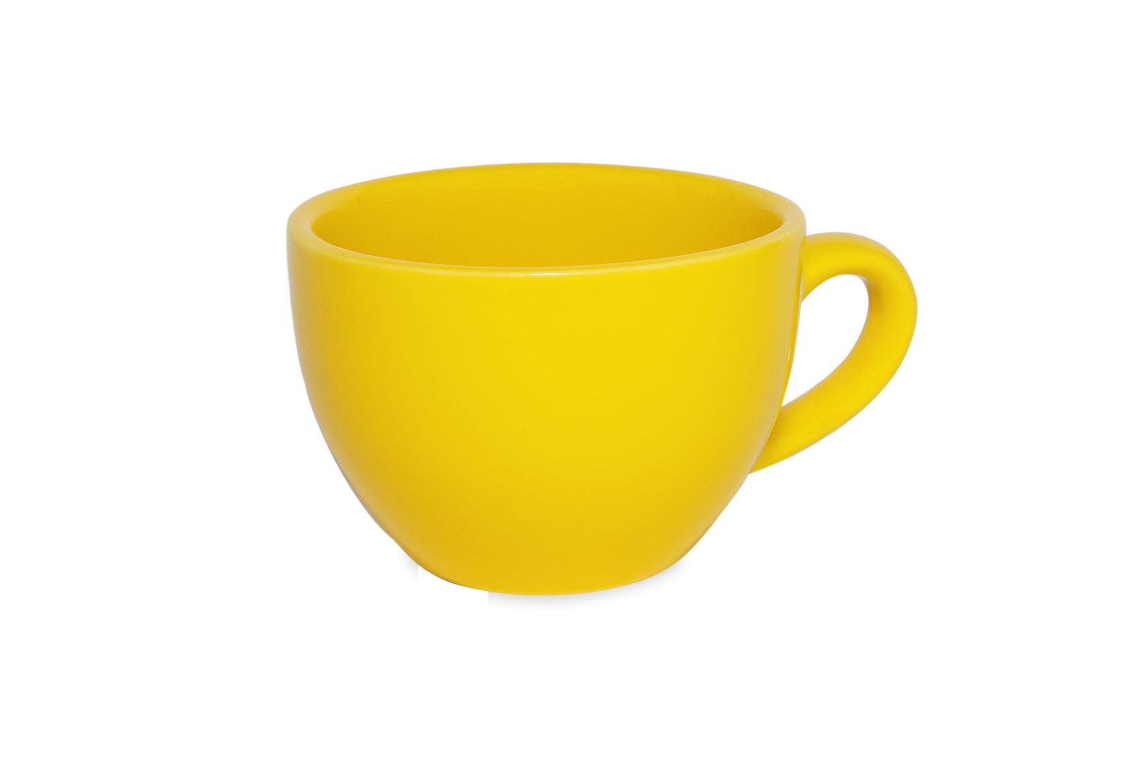 CS6651Yellow Чашка круглая не штабелируемая (230мл)23 cl., фарфор,цвет желтый, Lantana, SandStone, К