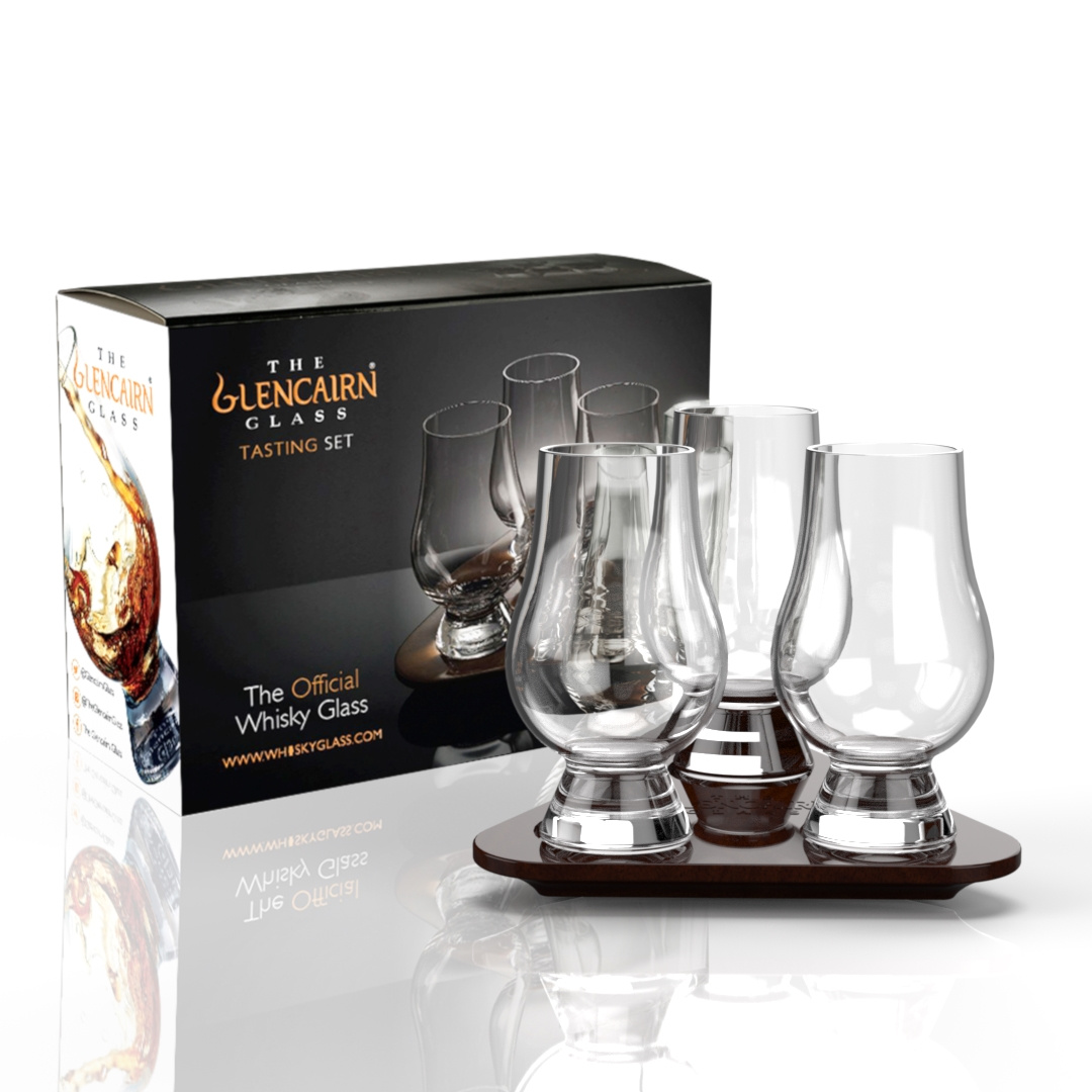 GGSet11 Стакан "Glencairn" для дегустации (190мл)19 cl., стекло (в уп. 3шт) на подносе, Bar.
