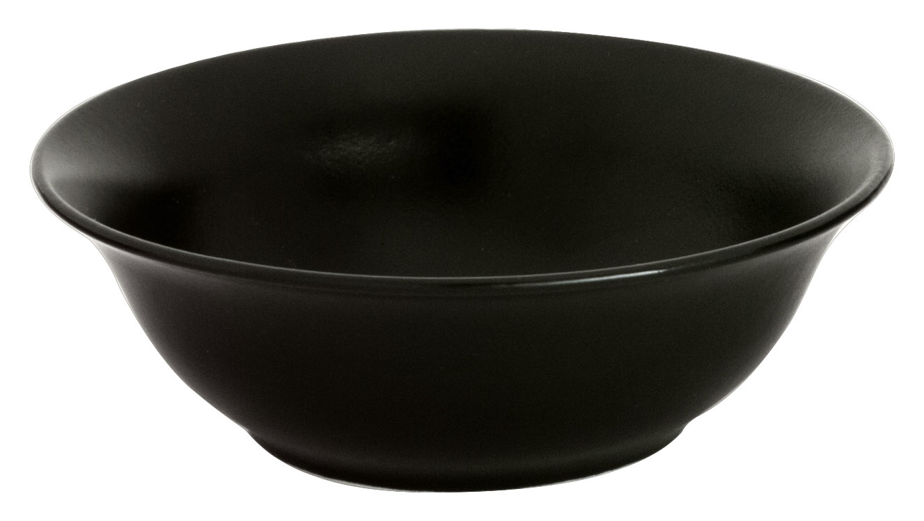 NBNEO16KK141SYH Салатник круглый . d=16см., (360мл)36 cl., фарфор,цвет черный матовый, .