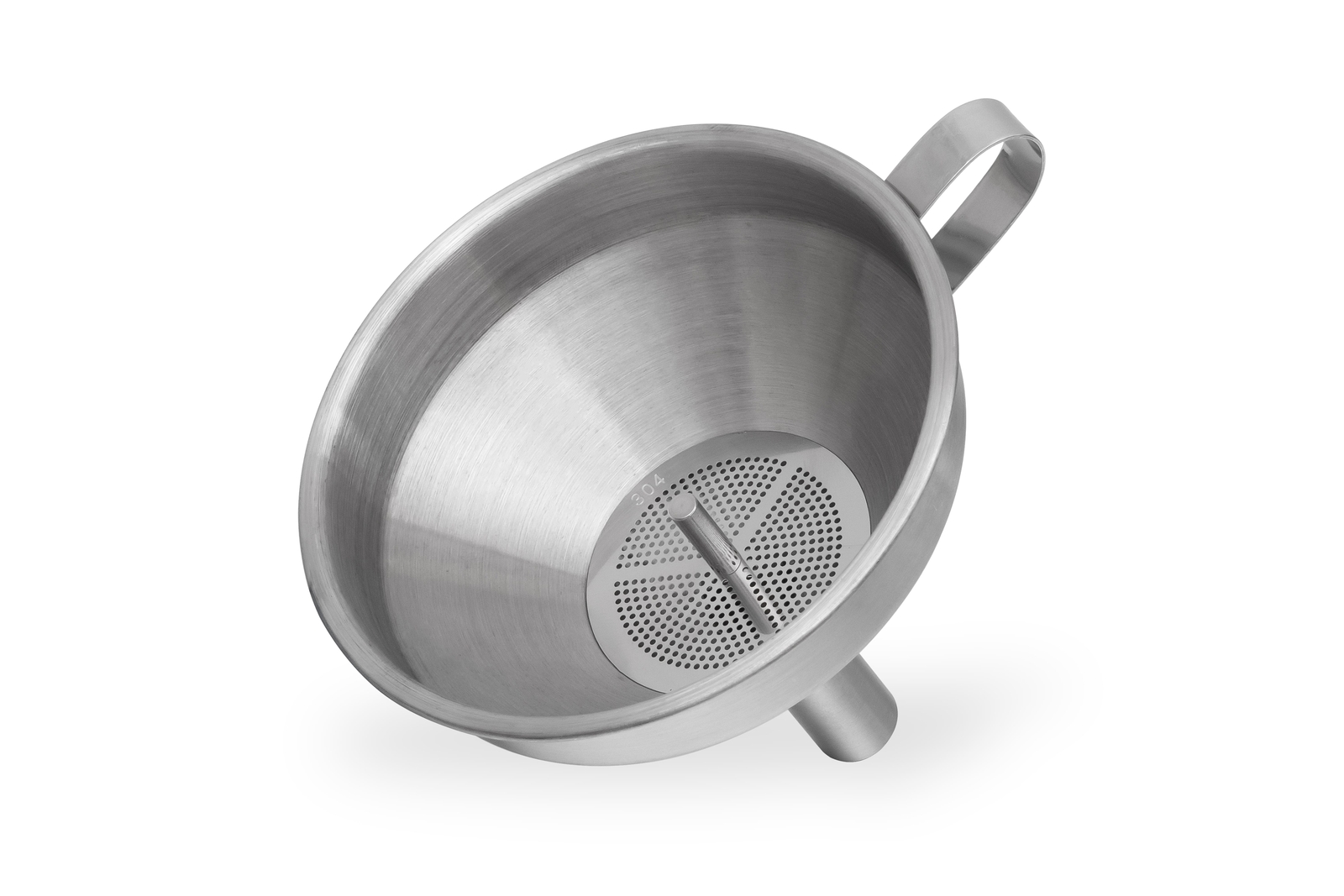 SSFN05 Воронка с ручкой, d=12см., нерж.сталь, Gerus. Китай
