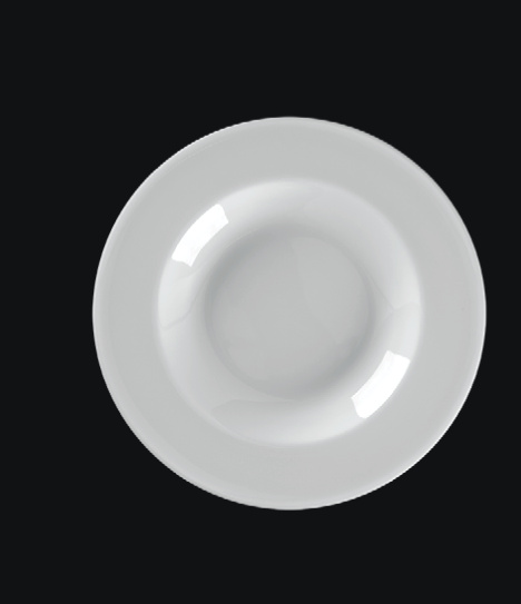 BCBVDP23 Тарелка круглая глубокая d=22.8 h=3.6 см., 269мл, фарфор, Bravura, RAK Porcelain, ОАЭ