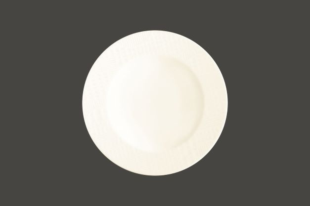 PXFP24 Тарелка круглая  d=24 см., плоская, фарфор, Pixel, RAK Porcelain, ОАЭ