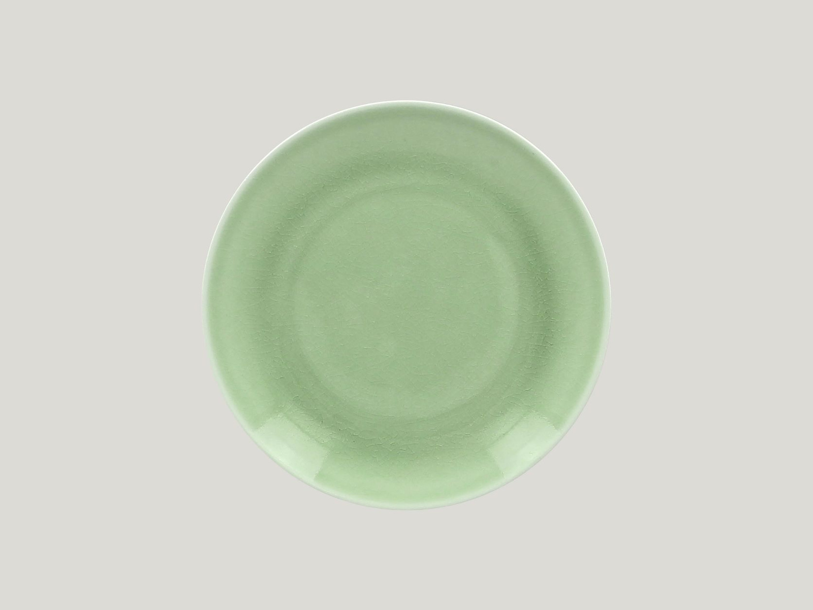 VNNNPR21GR Тарелка круглая  d=21 см., плоская, фарфор,цвет зеленый, Vintage, RAK Porcelain, ОАЭ