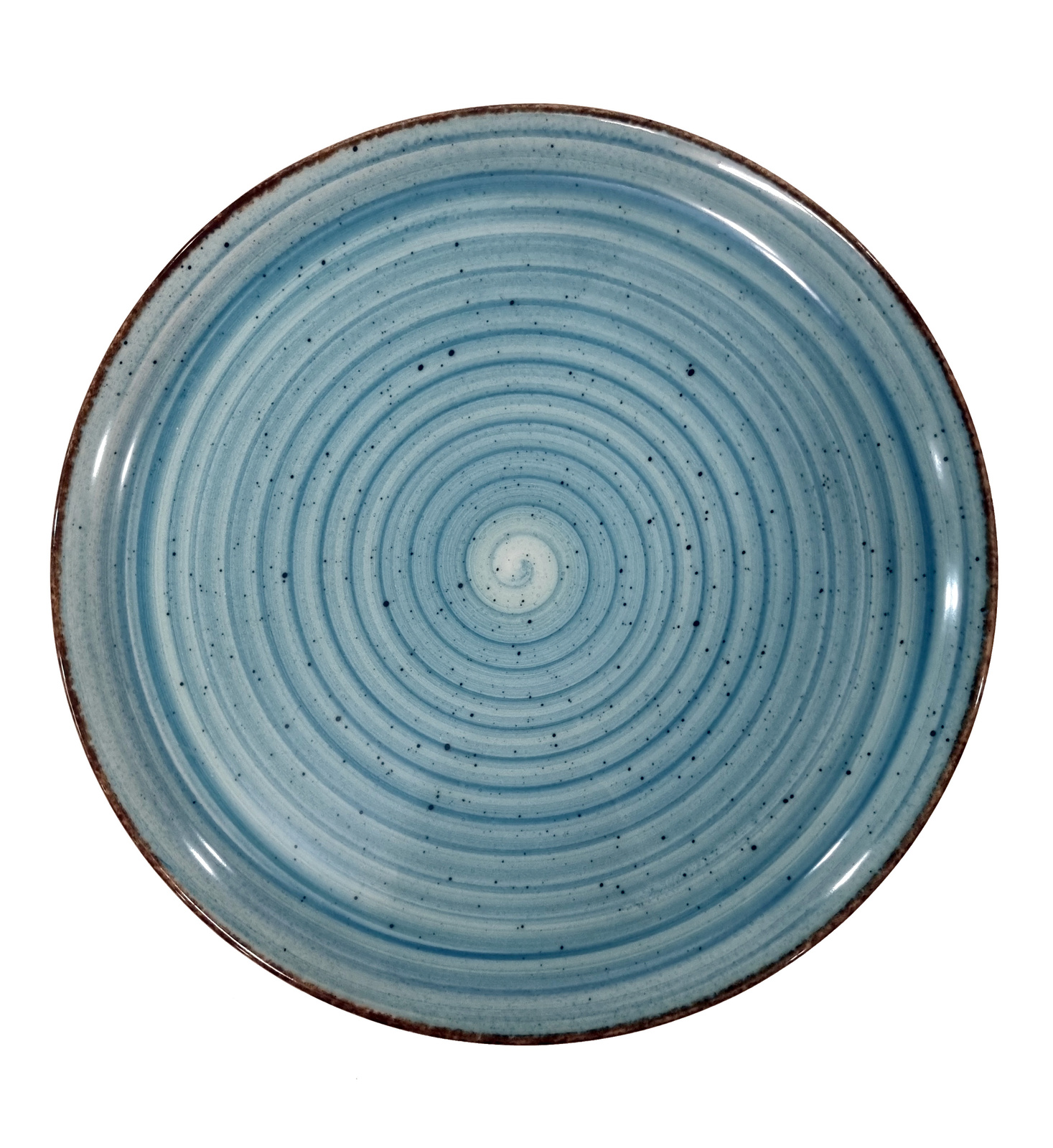 GBSD133PT50TM Тарелка круглая  d=33 см., для пиццы, фарфор, цвет голубой, Avanos,Turquoise
