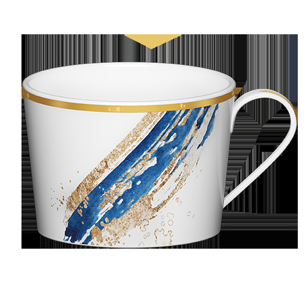 BCFRCU28BD03 Чашка круглая  (280мл)28 cl., костяной фарфор, Ocean Gold, RAK Porcelain, ОАЭ
