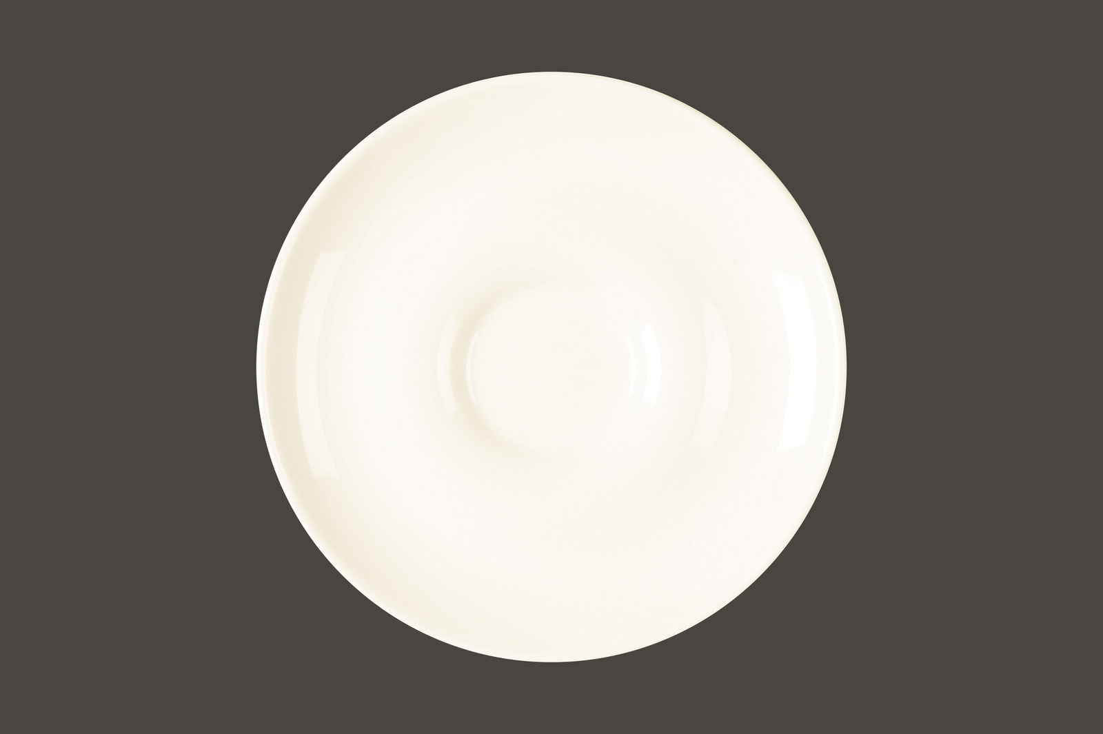 LRSA12 Блюдце круглое  d=12 см., для чашки LRCU09/LRCS09, фарфор, Lyra, RAK Porcelain, ОАЭ