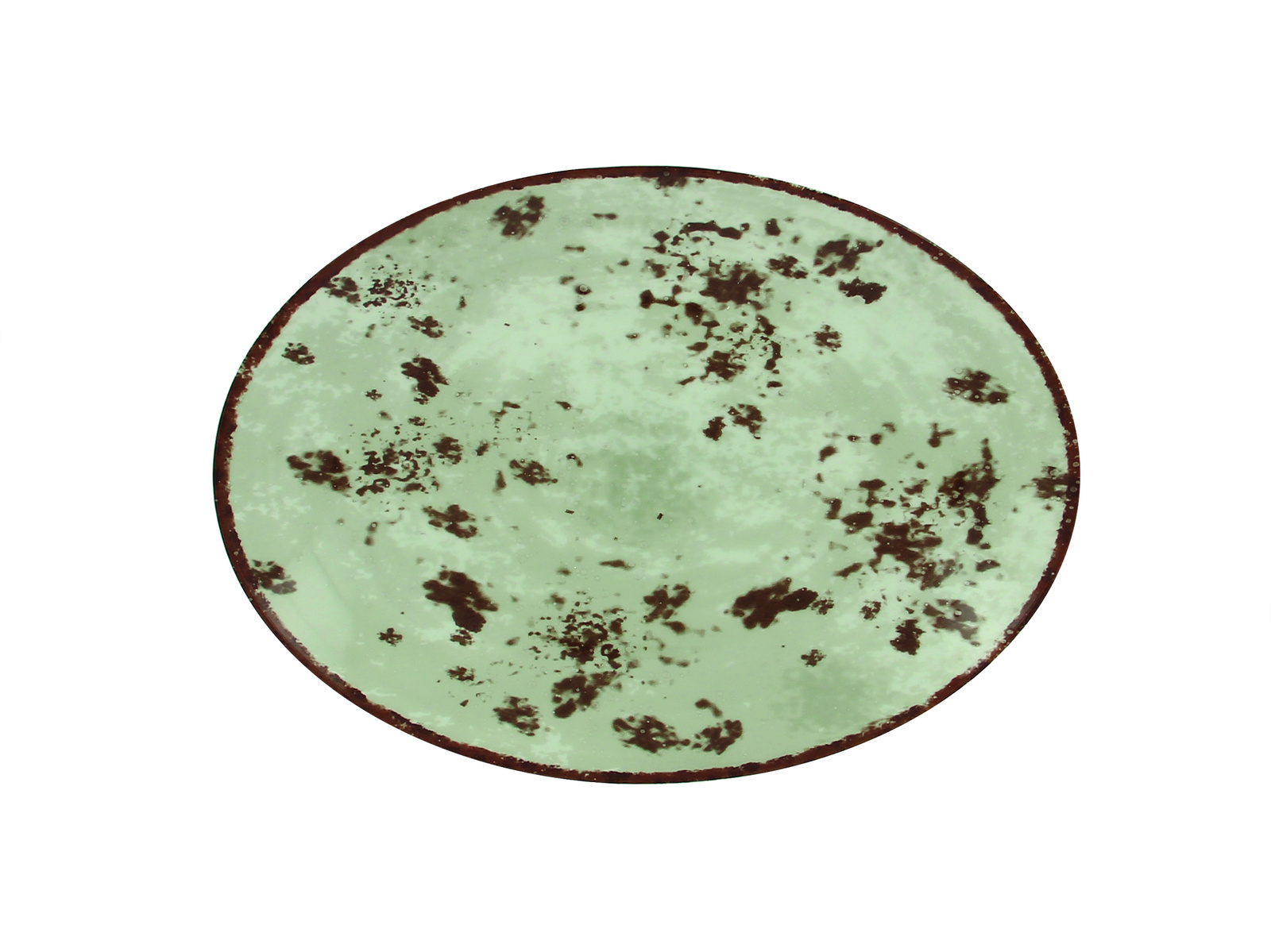 NNOP32PGY Тарелка овальная 32х23 см., плоская, фарфор, Peppery, RAK Porcelain, ОАЭ