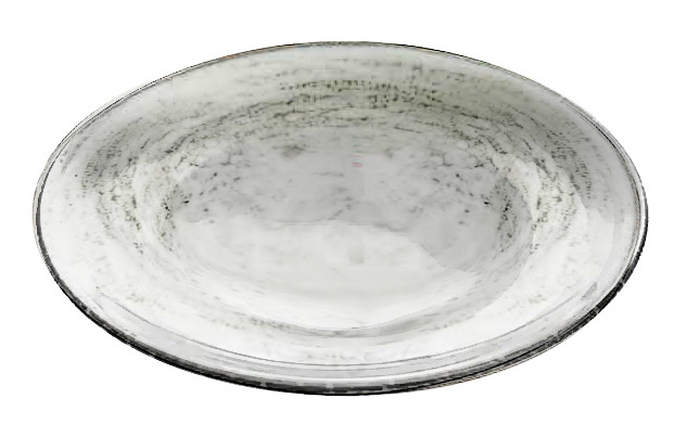 GBSRN26CK10139 Тарелка круглая  d=26 см., "Bon Appetit"глубокая, фарфор, Onyx