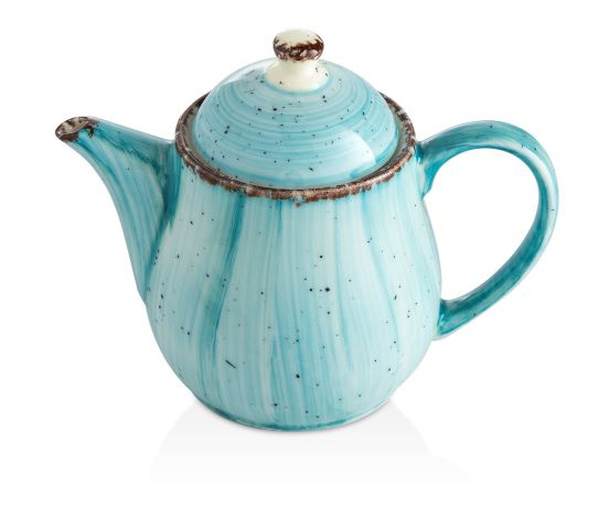 GBSEO03DM50TM Чайник фарфоровый (1.0л)100cl., фарфор, цвет голубой, Avanos,Turquoise