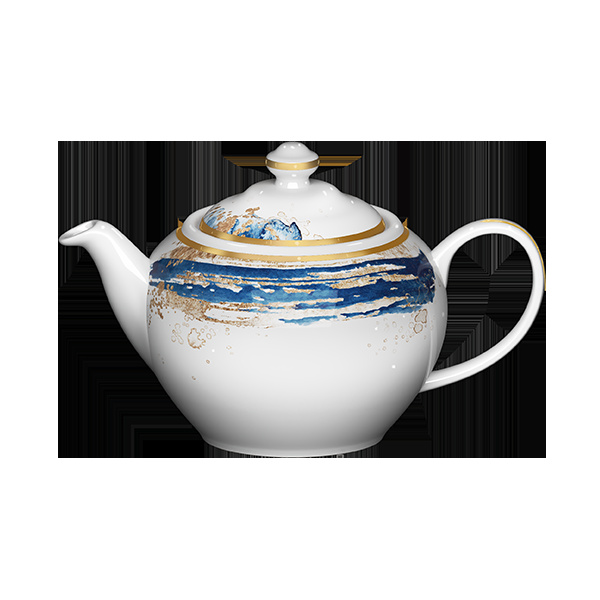 BCFRTP45BD03 Чайник фарфоровый (450мл)45cl., костяной фарфор, Ocean Gold, RAK Porcelain, ОАЭ