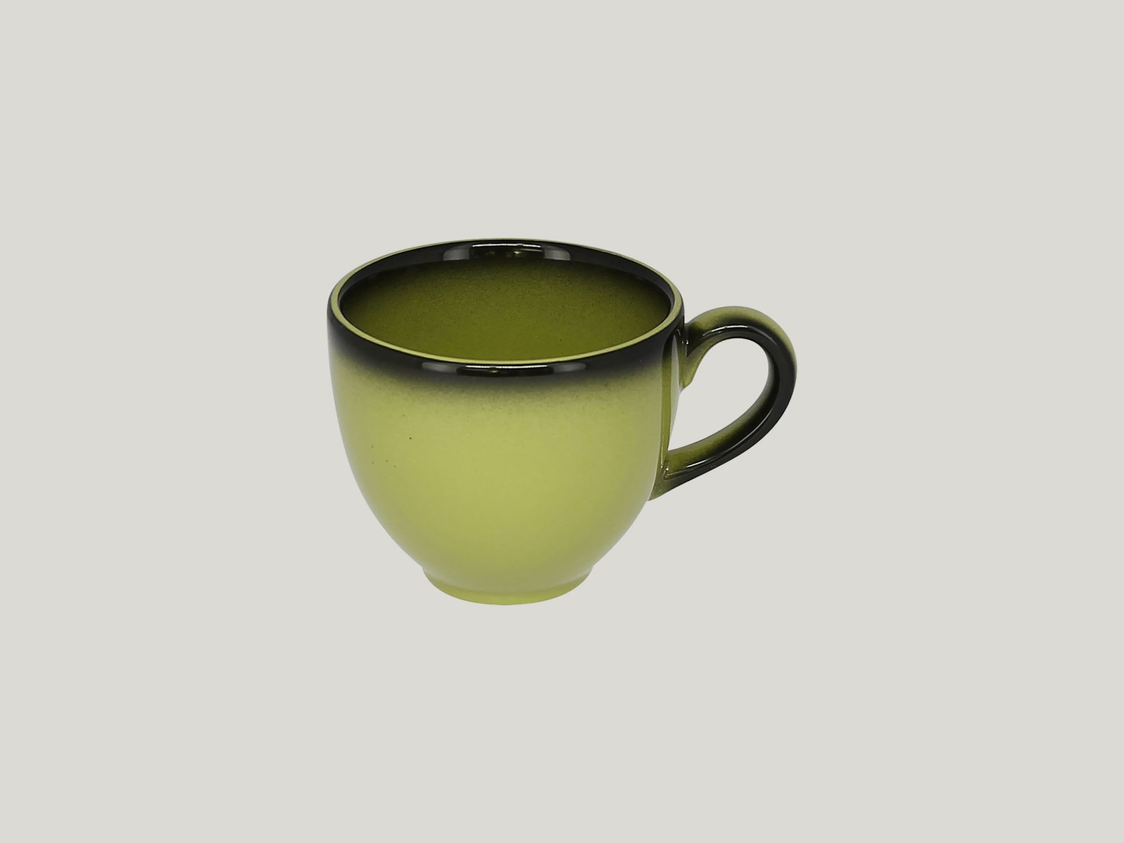 LECLCU09LG Чашка круглая  (90мл)9 cl., фарфор,цвет светло-зеленый, Lea, RAK Porcelain, ОАЭ