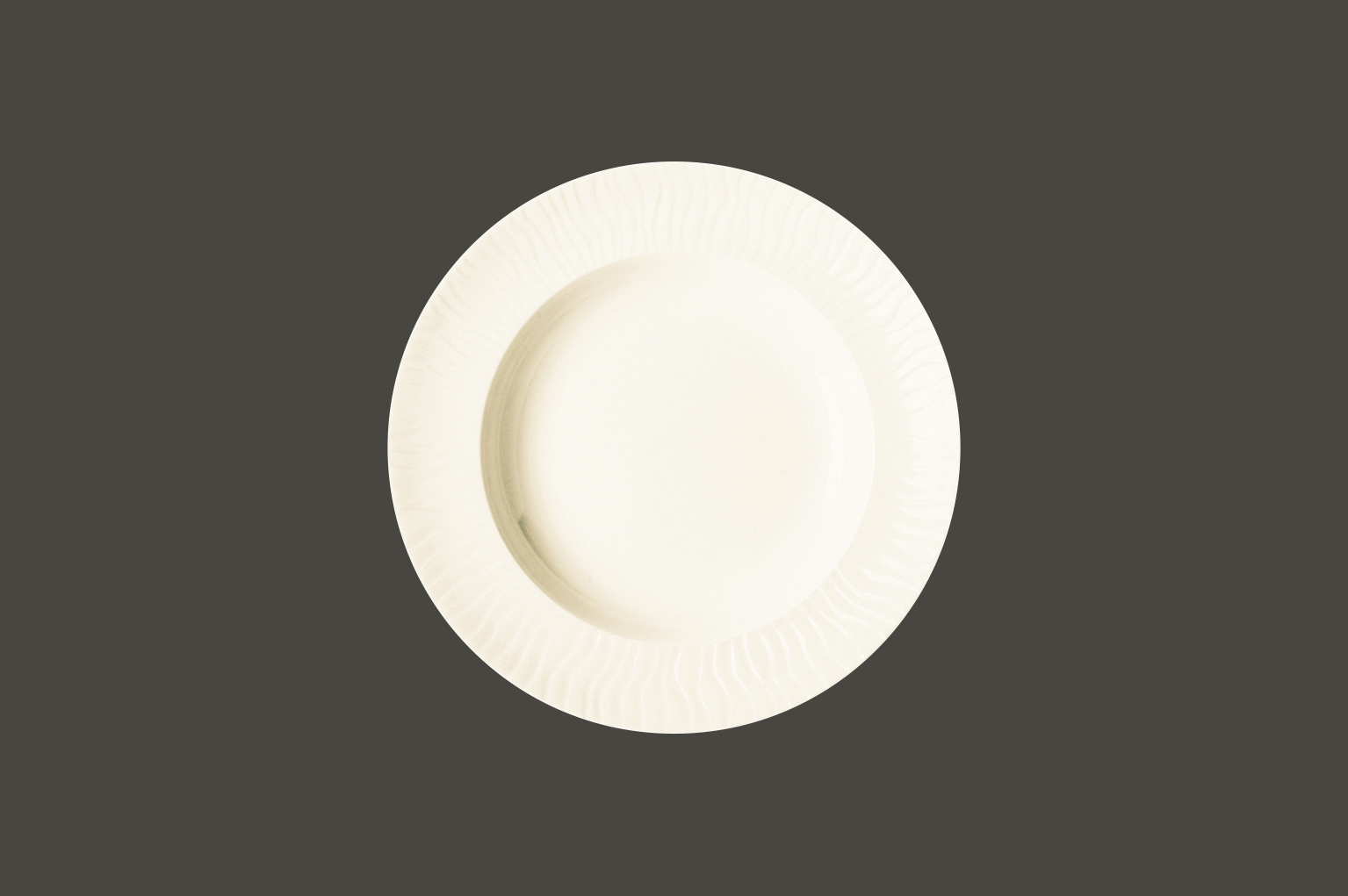 PLDP24 Тарелка круглая  d=24 см., глубокая 730мл, фарфор, Playa, RAK Porcelain, ОАЭ