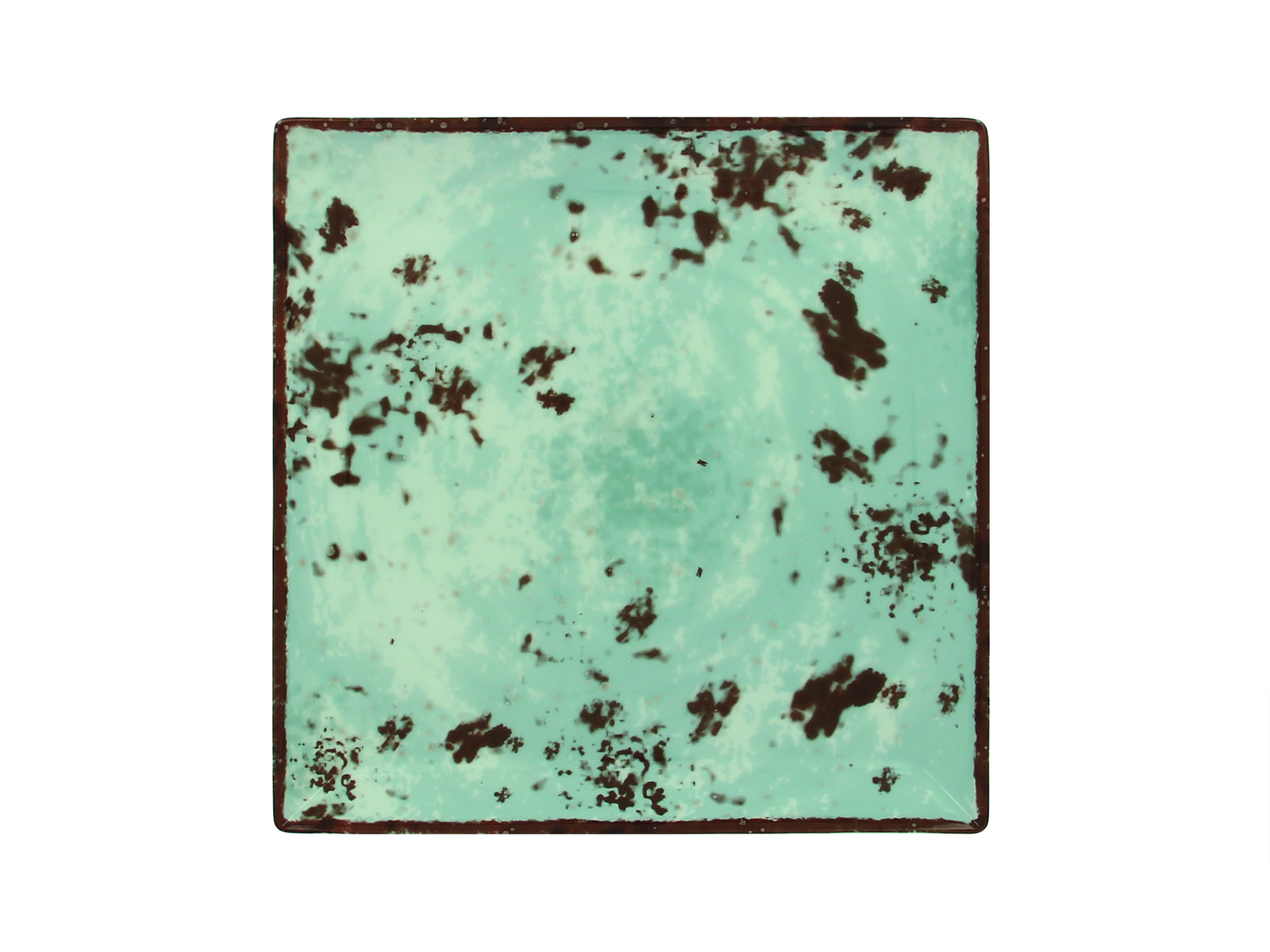 EDSQ27PBL Тарелка квадратная 27 см., плоская, фарфор, Peppery, RAK Porcelain, ОАЭ