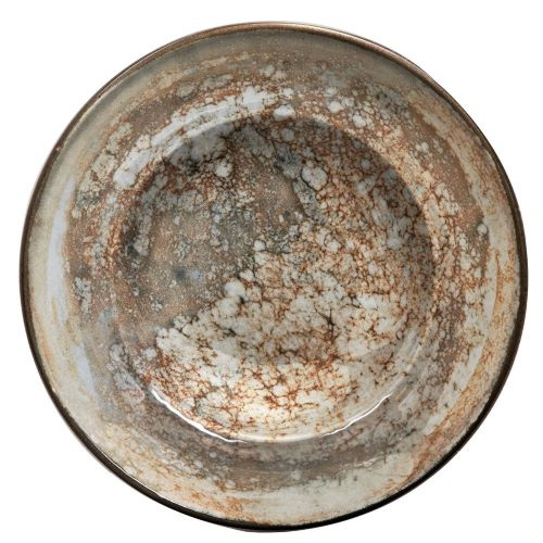 GBSBAS26CKR1475 Тарелка круглая глубокая d=26 см., "Gourmet", фарфор, цвет корич.комб., Mars R1475