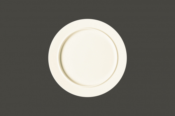 NOFP28 Тарелка круглая с внутренним бортом d=28 см., плоская, фарфор, Nordic, RAK Porcelain, ОАЭ