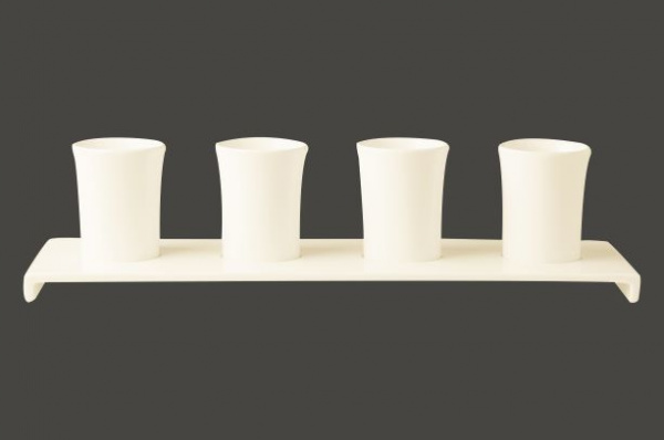 SPRP4BW Тарелка прямоугольная "Anis" 36x11 см., плоская, фарфор, AllSpice, RAK Porcelain, ОАЭ