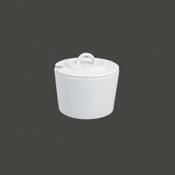 ASSU23 Сахарница, с крышкой (с выемкой для ложки) 0.23л., фарфор, Access, RAK Porcelain, ОАЭ