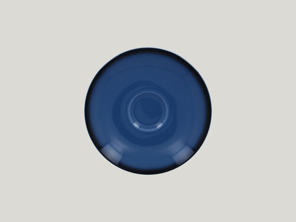 LECLSA17BL Блюдце круглое  d=17  см., для арт.CLCU28, фарфор,цвет синий, Lea, RAK Porcelain, ОАЭ