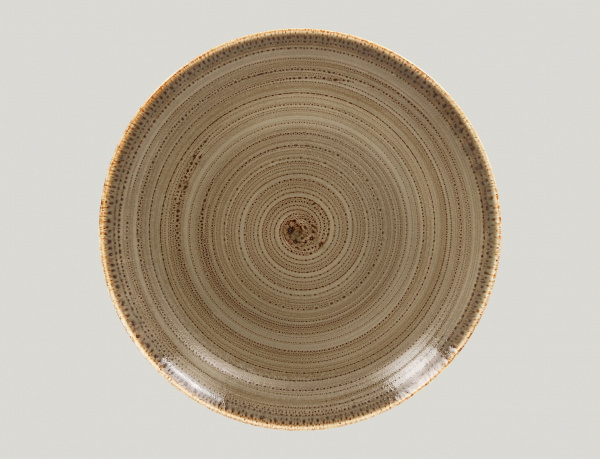TWNNPR27AL Тарелка круглая d=27 см., без борта, фарфор, TWIRL, RAK Porcelain, ОАЭ