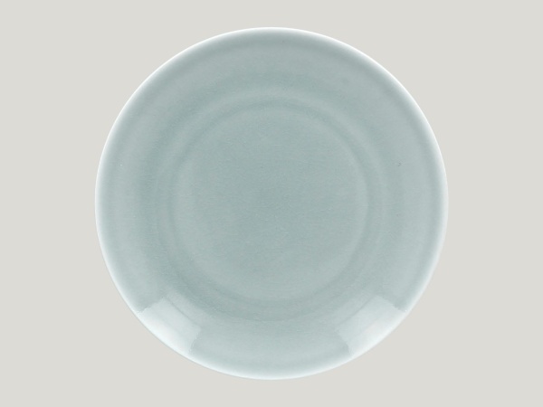 VNNNPR29BL Тарелка круглая  d=29  см., плоская, фарфор,цвет голубой, Vintage, RAK Porcelain, ОАЭ