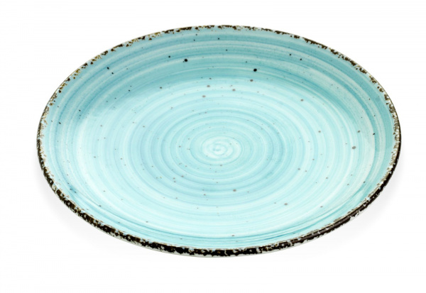 GBSEO15DU50TM Тарелка круглая  d=15 см., плоская, фарфор, цвет голубой, Avanos,Turquoise